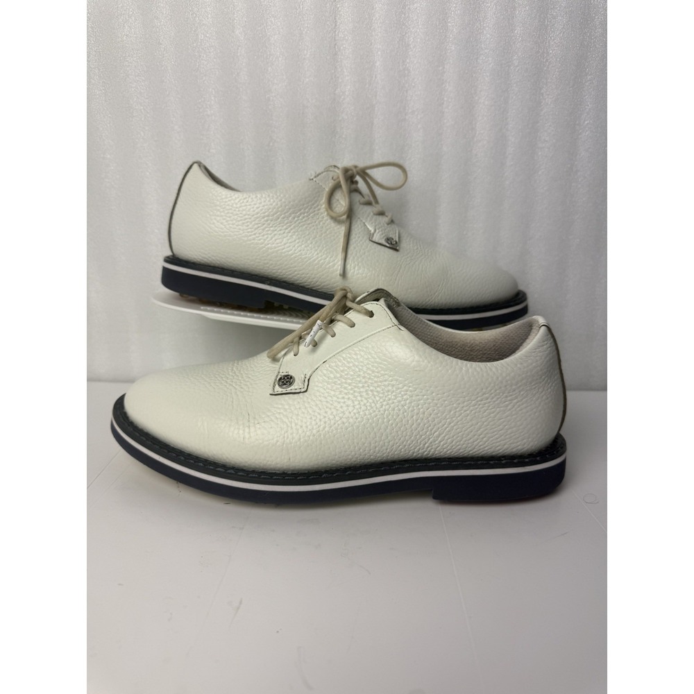 G/FORE Gallivanter Golf Shoes Mens 7 Pebble Grain Leather STYLE: G4MC0EF01 S/TWT